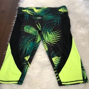 Workout leggings printed